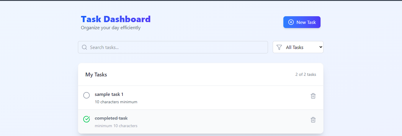 To-Do List Web App (Full Stack)